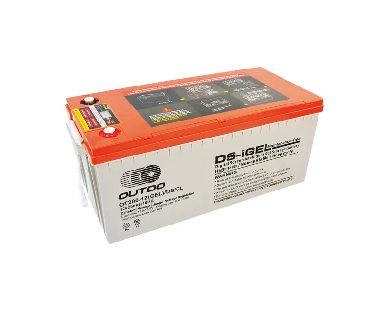 OT200-12(GEL)/DS/CL 12V 200Ah DS-iGEL intelligent gel storage battery