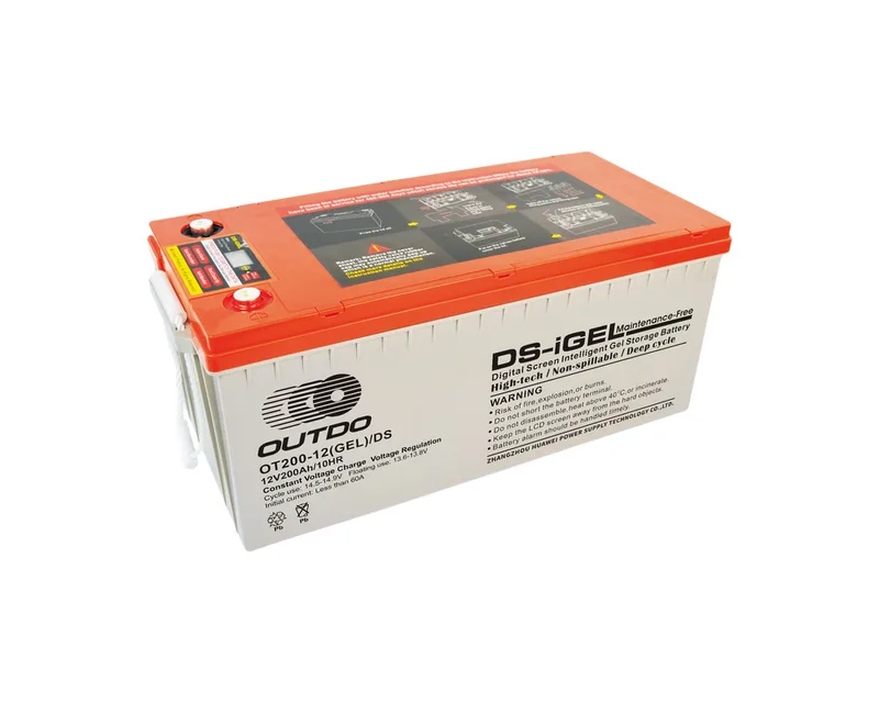 OT200-12(GEL)/DS 12V 200Ah DS-iGEL intelligent gel storage battery