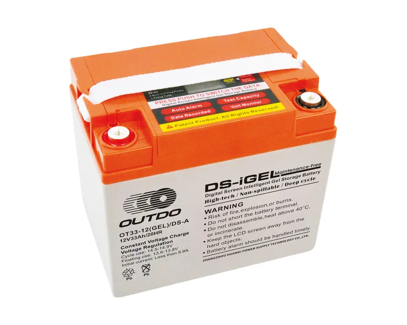 OT33-12(GEL)/DS-A 12V 33Ah DS-iGEL intelligent gel storage battery