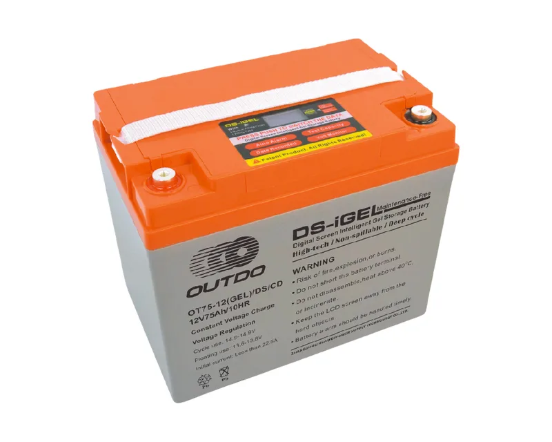 OT75-12(GEL)/DS/CD 12V 75Ah DS-iGEL intelligent gel storage battery