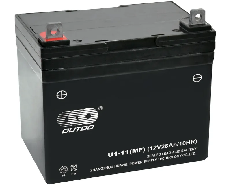 U1-11(MF) 12V 28Ah maintenance-free lawn mower battery