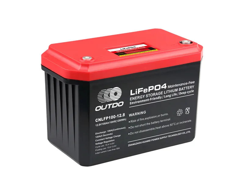 CNLFP100-12 12.8V 100Ah LiFePO4 lithium battery