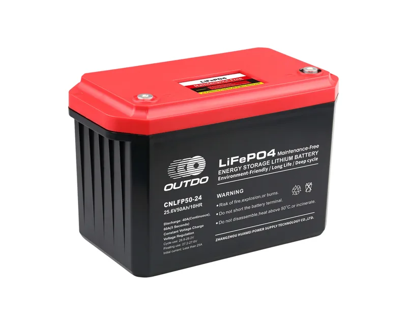 CNLFP50-24 25.6V 50Ah LiFePO4 lithium battery