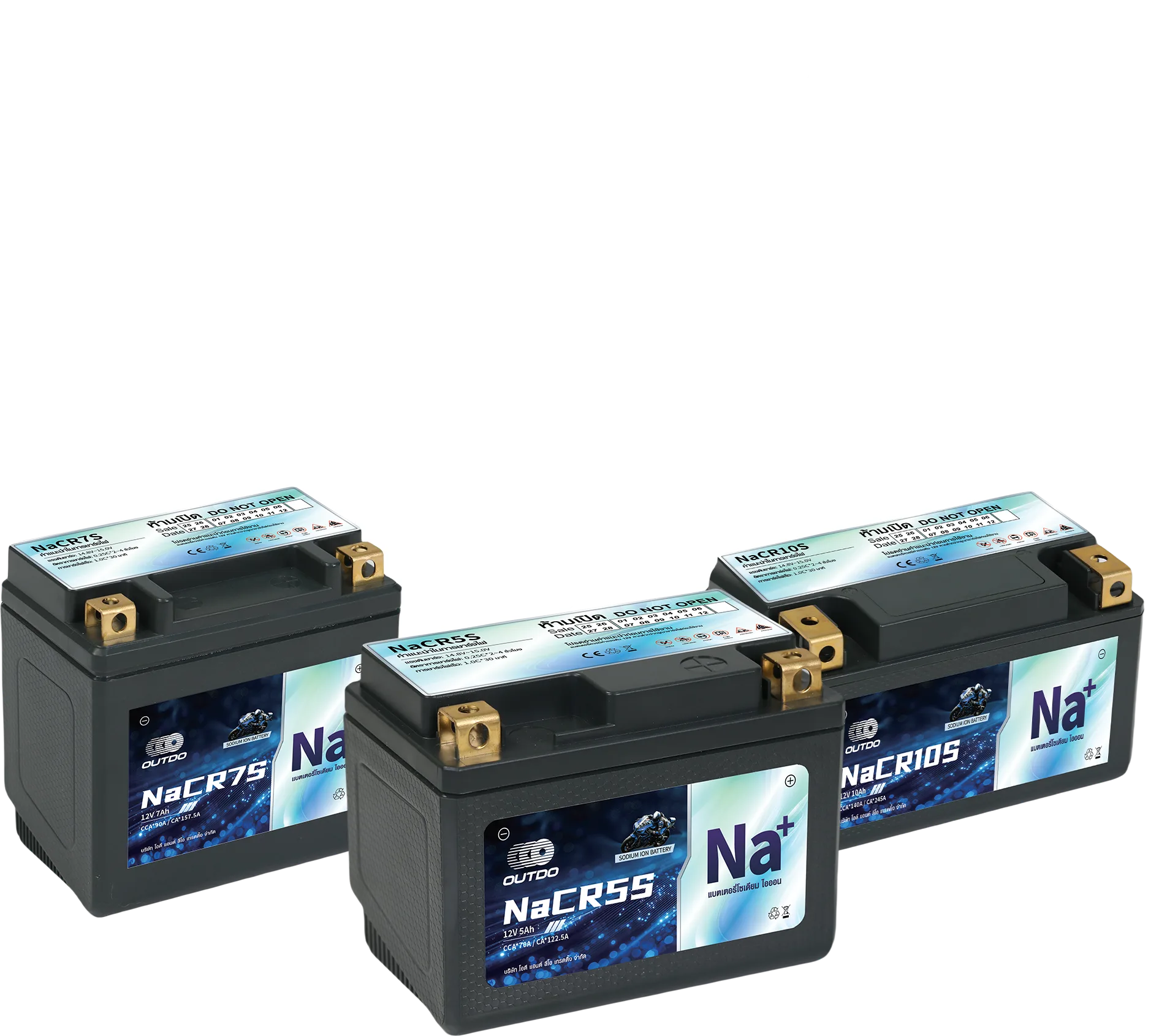 OUTDO sodium-ion battery protected at 0V discharge without battery damage