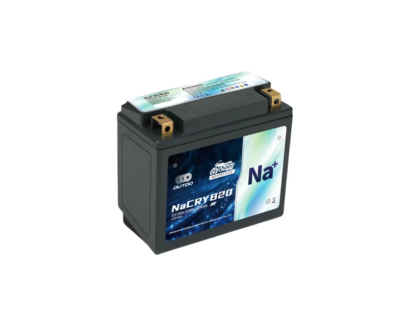 NaCRYB20 12V sodium-ion motorcycle battery