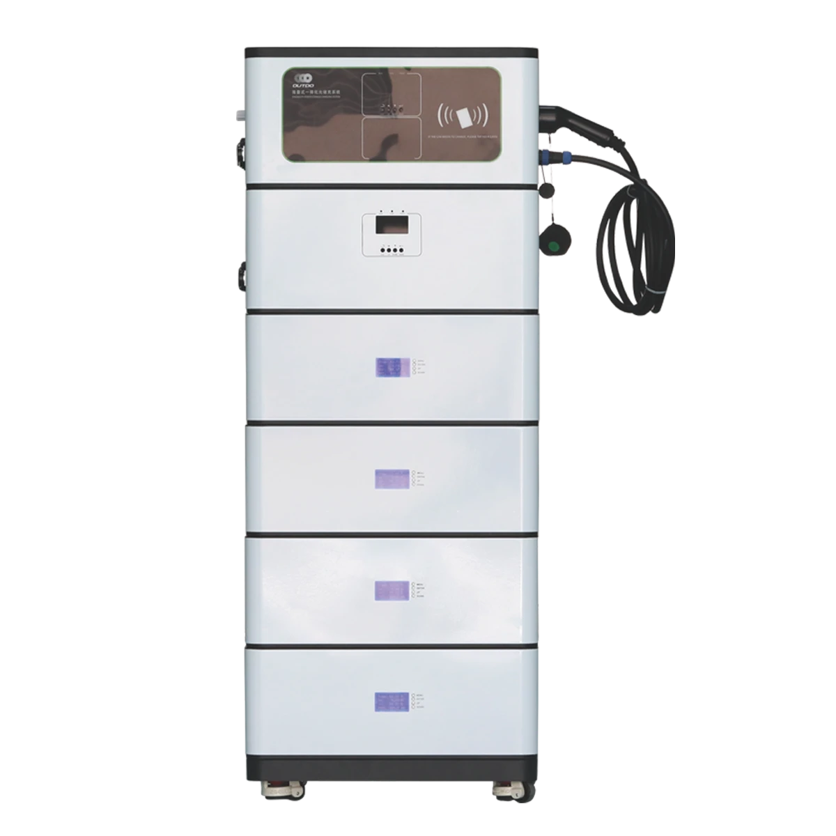 Stacked PV Power Storage Charging System