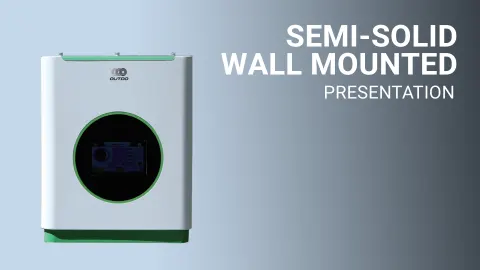 Semi-solid Wall Mounted Storage Presentation